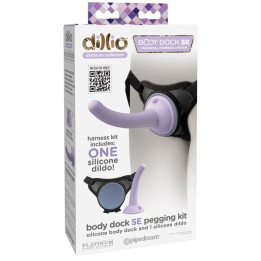 DILLIO - ARNÉS BODY DOCK VIOLETA | VibraZon