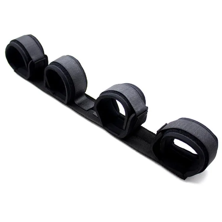 Barra Espaciadora con Barra Rígida y Esposas con Esponja de Latetobed Bdsm Line
