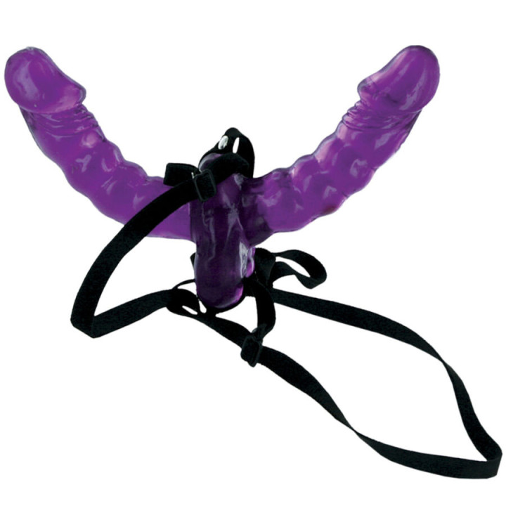 FETISH FANTASY SERIES - ARNÉS DOBLE PENETRACIÓN 15CM | VibraZon