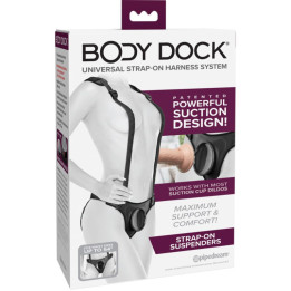 PIPEDREAMS - BODY DOCK ARNES CON DILDO SUSPENDERS | VibraZon