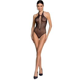 PASSION - WOMAN BS088 BODYSTOCKING NEGRO TALLA ÚNICA | VibraZon