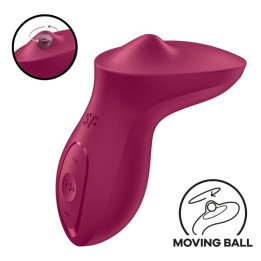 SATISFYER - EXCITERRR VIBRADOR LAY-ON CLÍTORIS FUCSIA | VibraZon