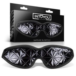 Antifaz Sapphire Cuero Vegano de Black Sapphire | VibraZon
