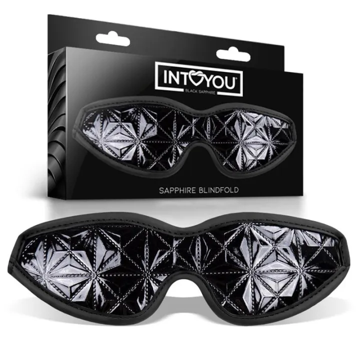 Antifaz Sapphire Cuero Vegano de Black Sapphire