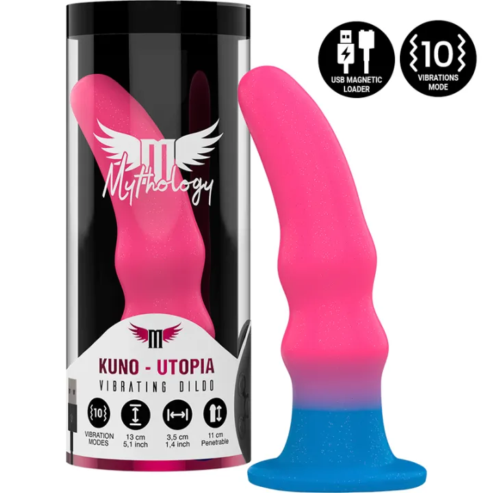 MYTHOLOGY - KUNO UTOPIA DILDO S - VIBRADOR COMPATIBLE CON WATCHME INALAMBRICO TECNOLOGIA