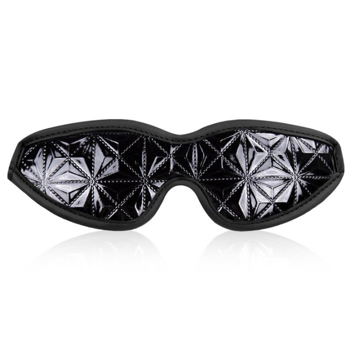 Antifaz Sapphire Cuero Vegano de Black Sapphire | VibraZon