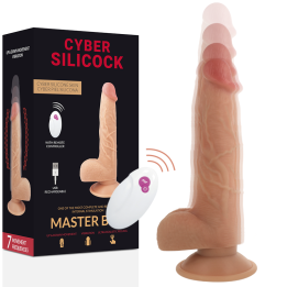 CYBER SILICOCK - REALÍSTICO CONTROL REMOTO MASTER BEN 23.88 CM -O- 4.3 CM | VibraZon