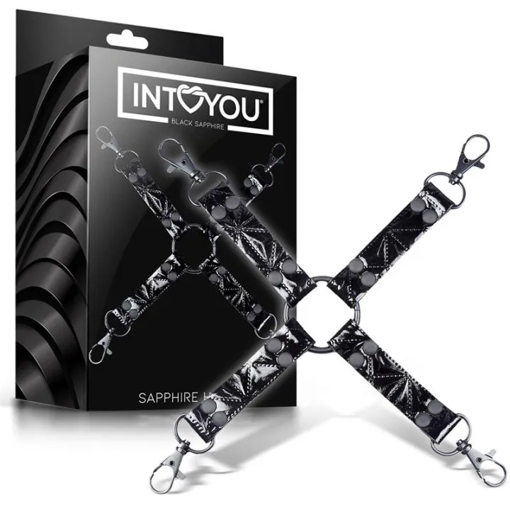 Hog Tie Sapphire Cuero Vegano de Black Sapphire