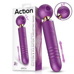 Arion Masajeador con Succión, Thrusting y Pulsación de Action | VibraZon