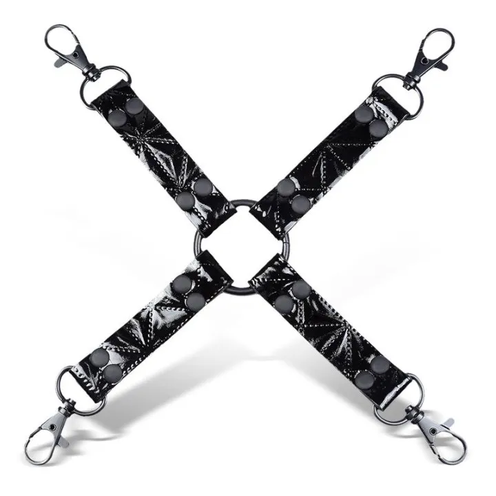 Hog Tie Sapphire Cuero Vegano de Black Sapphire