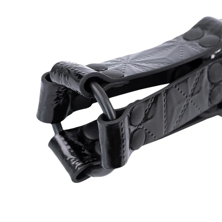 Hog Tie Sapphire Cuero Vegano de Black Sapphire