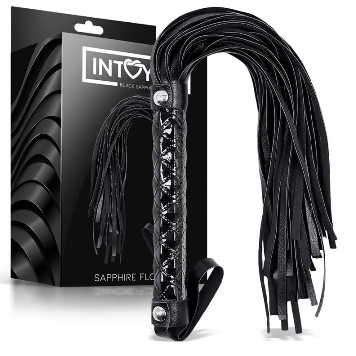 Flogger Sapphire Cuero Vegano de Black Sapphire | VibraZon
