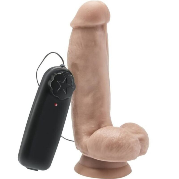 GET REAL - DILDO 12 CM CON TESTÍCULOS VIBRADOR NATURAL | VibraZon