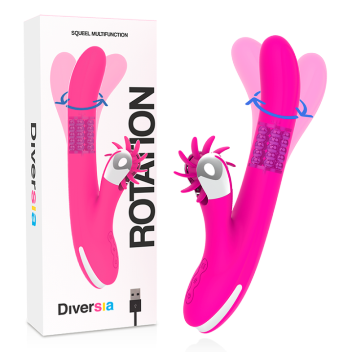 DIVERSIA - BUNNY ROTATION 24 CM | VibraZon