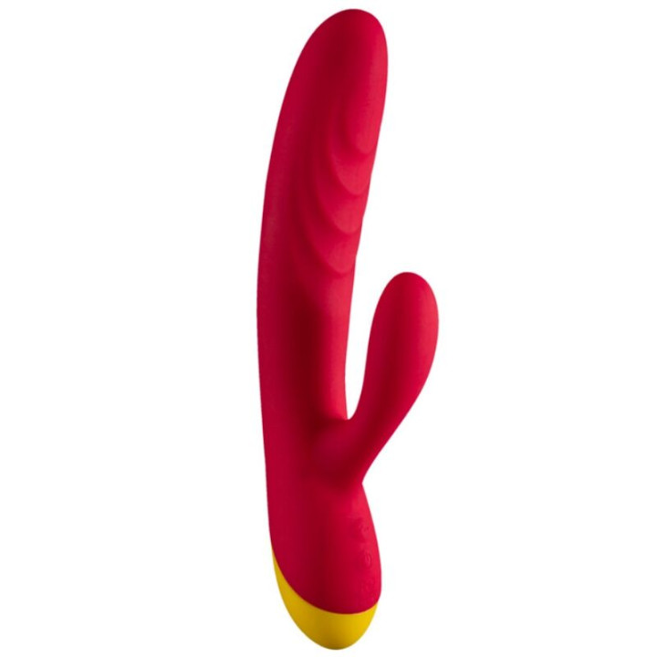 ROMP - JAZZ VIBRADOR RABBIT RECARGABLE ROJO | VibraZon