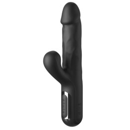 FETISH FANTASY SERIES - VIBRADOR RABBIT SONIX SILICONA THRUSTER NEGRO | VibraZon