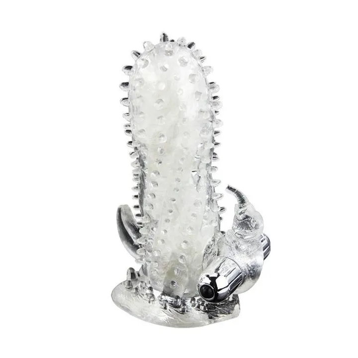 BAILE - BRAVE MAN EXTENSIÓN PENE VIBRADOR RABBIT