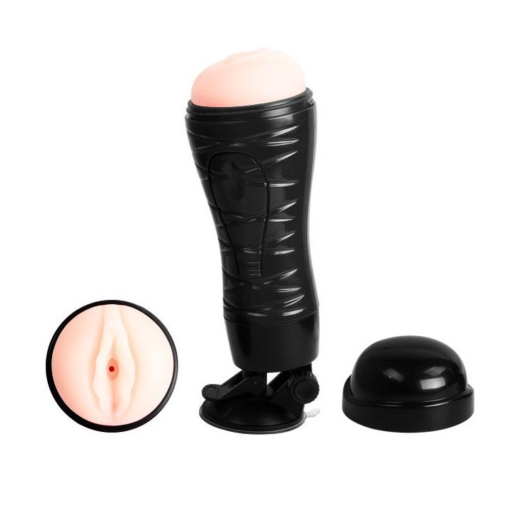 CRAZY BULL - FLORA VAGINA CON BASE MASTURBADOR | VibraZon