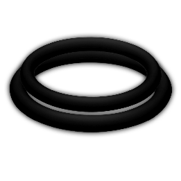 JOYDIVISION POTENZDUO - ANILLOS PARA PENE NEGRO - M | VibraZon