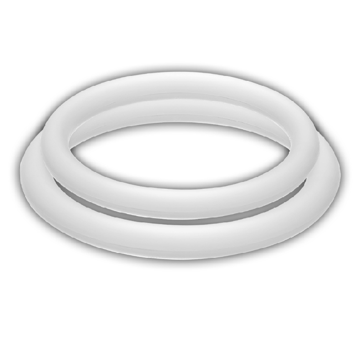 JOYDIVISION POTENZDUO - ANILLOS PARA PENE BLANCO - M | VibraZon