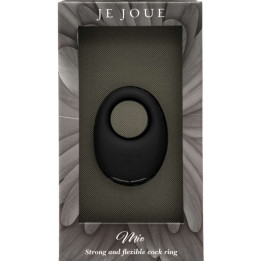 JE JOUE - MIO ANILLO PARA EL PENE VIBRADOR FUERTE Y FLEXIBLE NEGRO | VibraZon