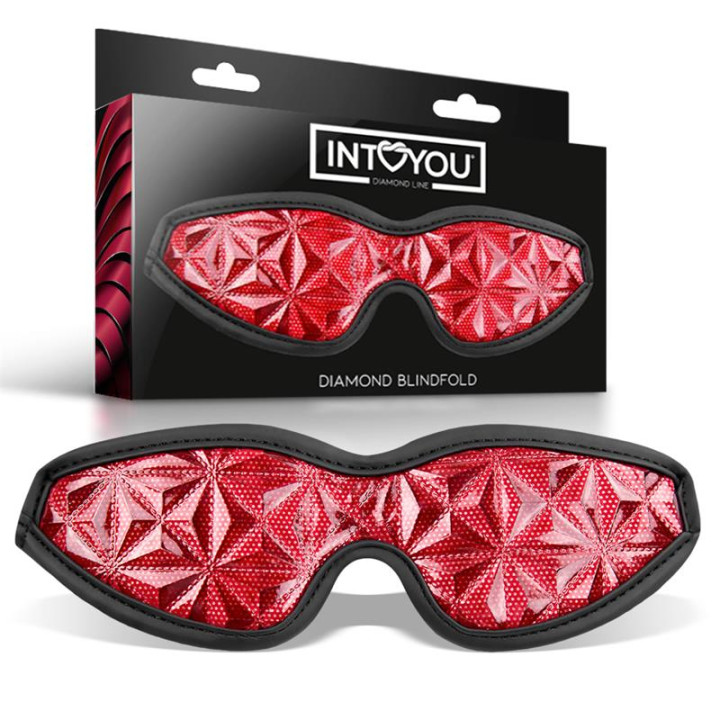 Antifaz Diamond Cuero Vegano de Diamond Line | VibraZon