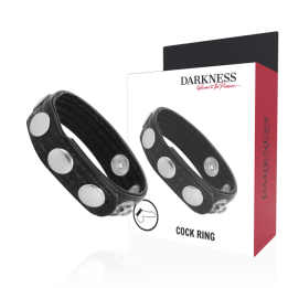DARKNESS - LEATHER ANILLO ERECCIÓN | VibraZon