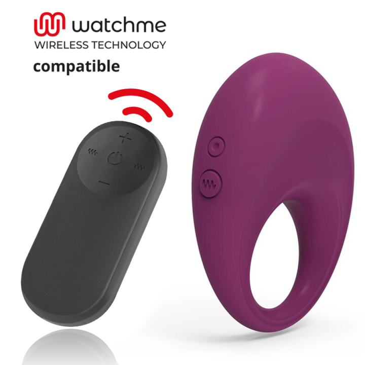 COVERME - DYLAN ANILLO RECARGABLE + MANDO CONTROL REMOTO WATCHME | VibraZon