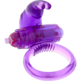 SEVEN CREATIONS - ANILLO VIBRADOR DE SILICONA LILA | VibraZon