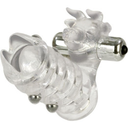 CALEXOTICS - FUNDA PENE CON VIBRADOR PARA CLITORIS | VibraZon
