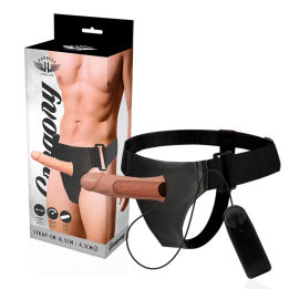 ARNES ATTRACTION - ARNÉS HUECO GREGORY CON VIBRADOR 16.5 CM -O- 4.3 CM | VibraZon