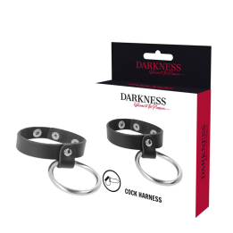 DARKNESS - ANILLO DE METAL PARA EL PENE Y TESTÍCULOS | VibraZon