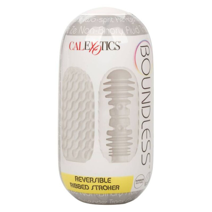 CALEXOTICS - REVERSIBLE RIBBED STROKER | VibraZon