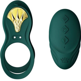ZALO - BAYEK ANILLO VIBRADOR CONTROL REMOTO PAREJAS VERDE | VibraZon