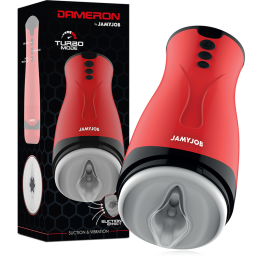 JAMYJOB - MASTURBADOR DE SUCCIÓN Y VIBRACIÓN DAMERON | VibraZon