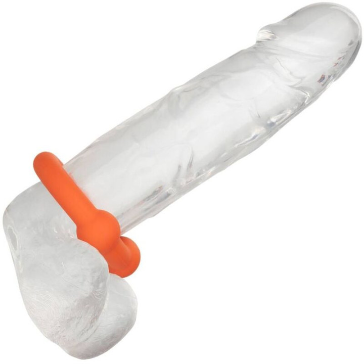 CALEXOTICS - ALPHA ANILLO DOBLE BOLA NARANJA | VibraZon