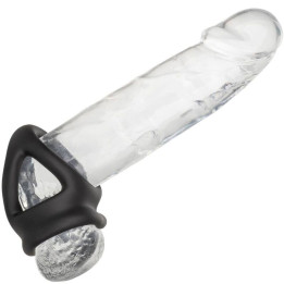 CALEXOTICS - ALPHA ANILLO DE JAULA DOBLE NEGRO | VibraZon