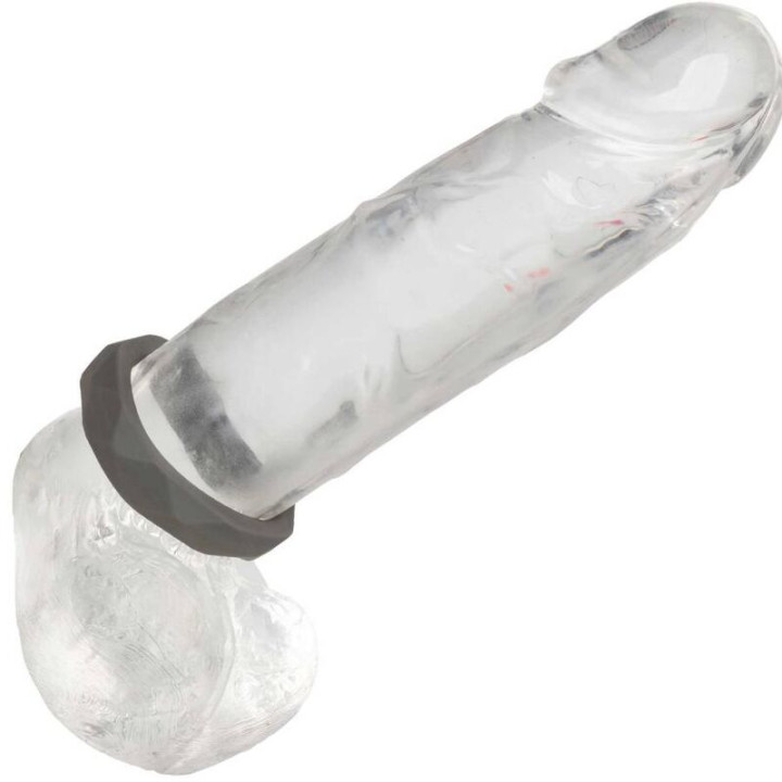 CALEXOTICS - ALPHA ANILLO PROLONG PRISMTICO GRIS | VibraZon