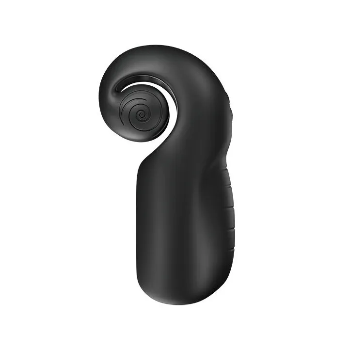 SNAIL VIBE - EVO FOR HIM MASTURBADOR MASCULINO SLIDE NROLL NEGRO