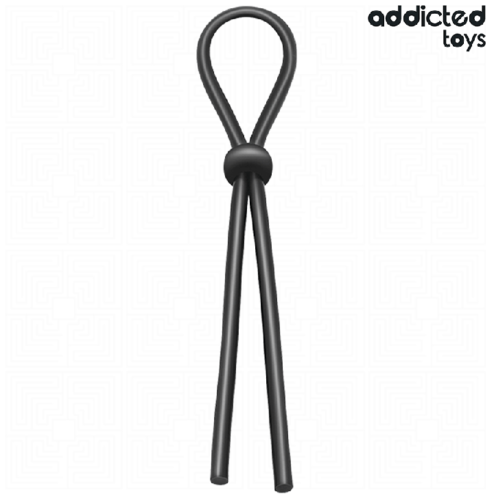 ADDICTED JUGUETES - CUERDA SILICONA PARA EL PENE DE LAZO SIMPLE | VibraZon
