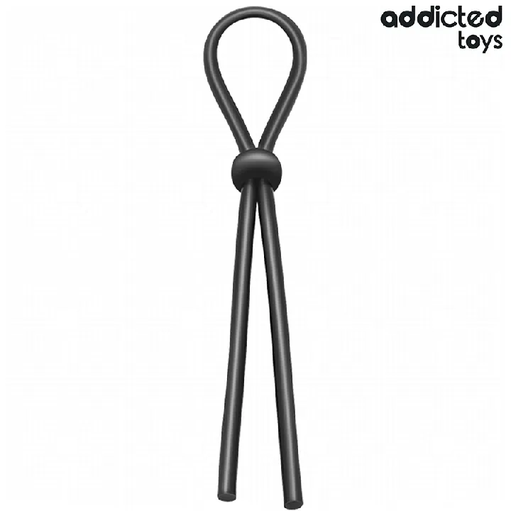 ADDICTED JUGUETES - CUERDA SILICONA PARA EL PENE DE LAZO SIMPLE