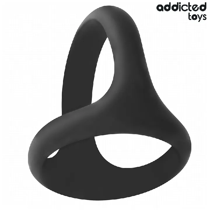 ADDICTED JUGUETES - ANILLO TRIPLE GRUESO PARA EL PENE