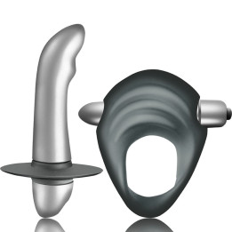 CLIMAXIMUM - ENTICE KIT ANILLO PARA PENE + VIBRADOR PRÓSTATA PRINCIPIANTES | VibraZon