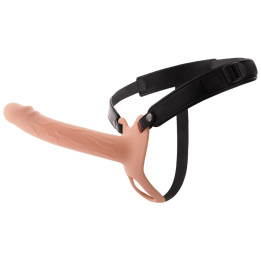 HIDDEN DESIRE - INFERNO ARNES CON DILDO FUNDA PARA PENE 20 CM | VibraZon