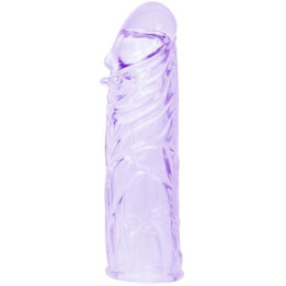 BAILE - FUNDA LILA PARA EL PENE EN SILICONA ADAPTABLE 13 CM | VibraZon