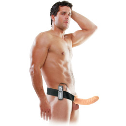 FETISH FANTASY SERIES - ARNÉS VIBRADOR HUECO 19 CM NATURAL | VibraZon