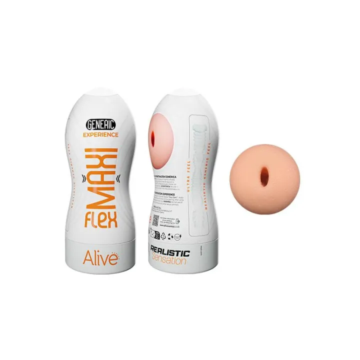 Generic Maxi Flesh Masturbador Talla L de Alive