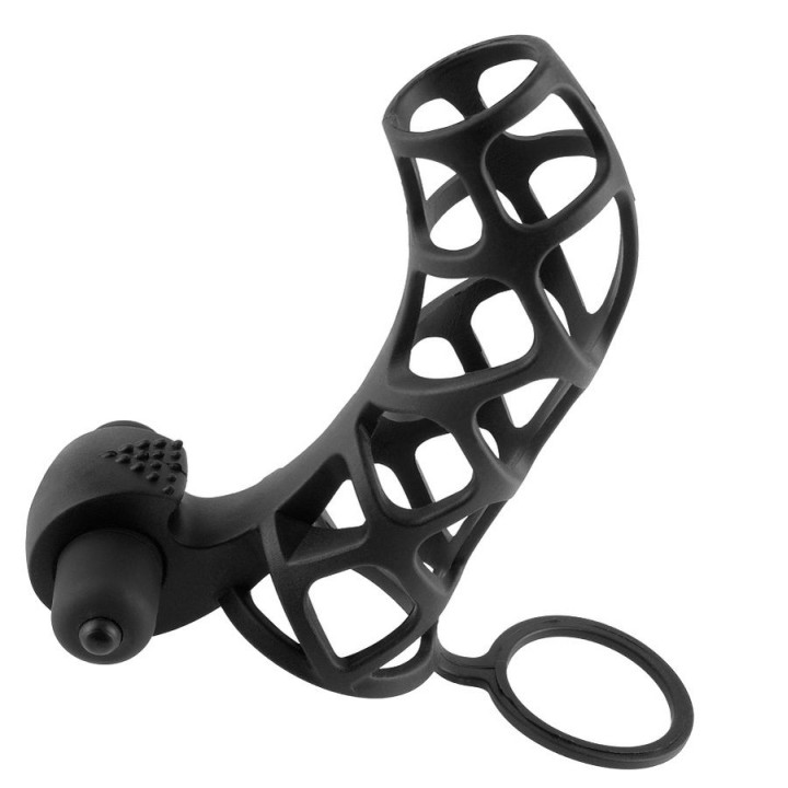 FANTASY X- TENSIONS - FUNDA PARA EL PENE DE SILICONA CON VIBRADOR | VibraZon
