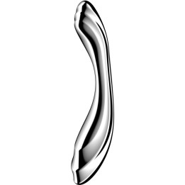 SATISFYER - PURE GRAVITY 2 DILDO ACERO INOXIDABLE DOBLE USO | VibraZon