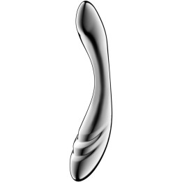 SATISFYER - PURE GRAVITY 3 DILDO ACERO INOXIDABLE DOBLE USO | VibraZon